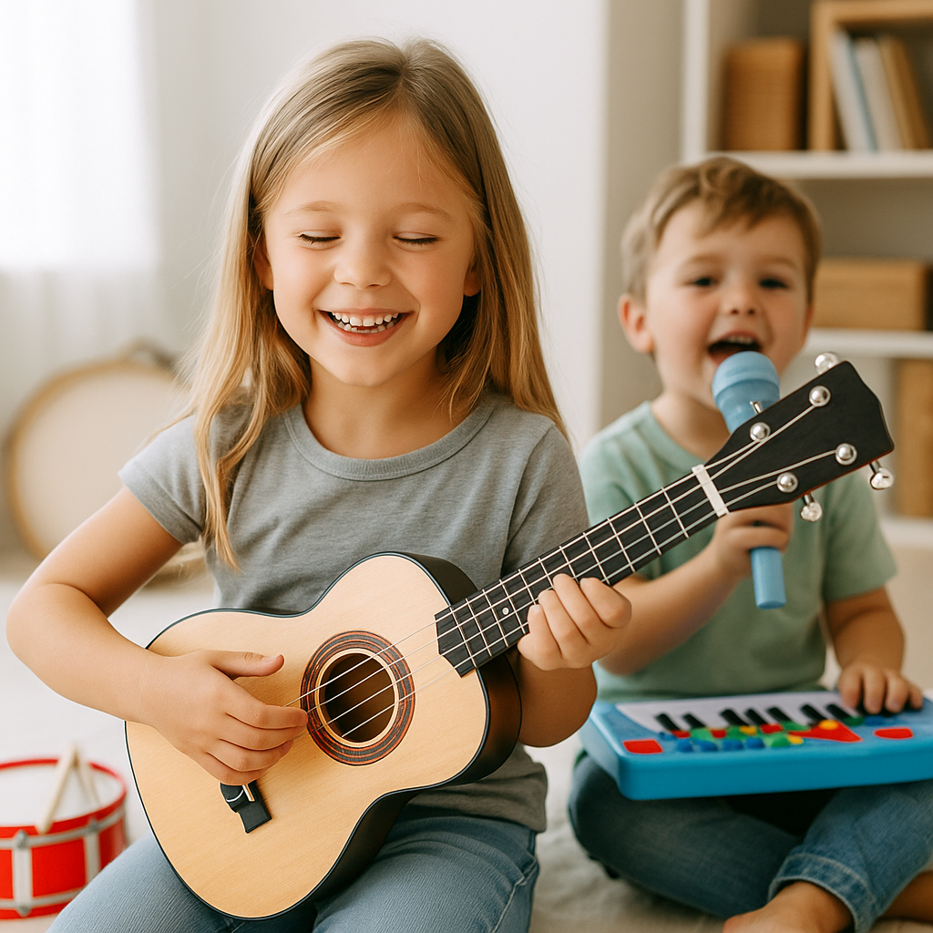 Jucării muzicale pentru copii – ritm, creativitate și învățare prin joacă